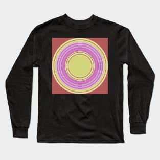 Focused sunny retro Long Sleeve T-Shirt